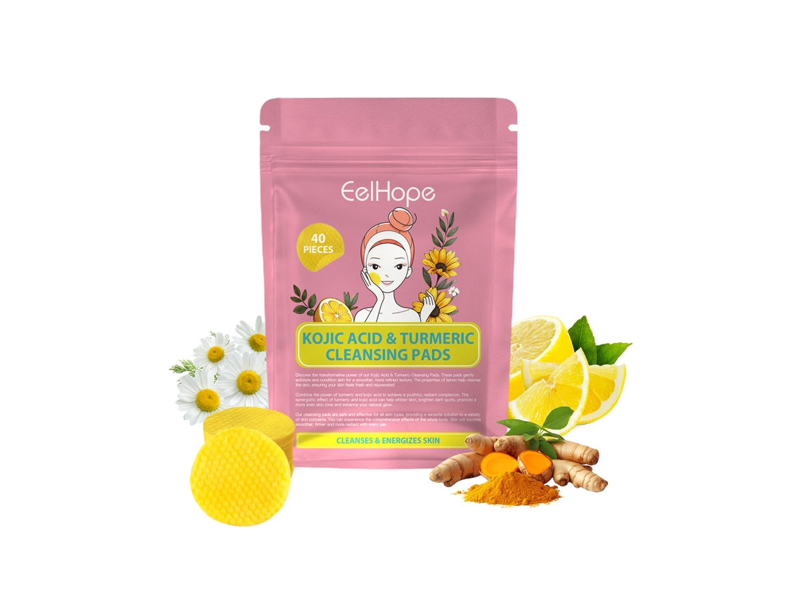 Pads Limpeza com Ácido Kójico e Cúrcuma