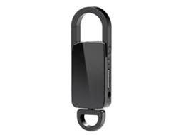 Gravador De Voz De Chaveiro, Gravador De Voz Digital Usb Para Palestras, Reuniões, Salas De Aula 4 Gb Yizhood (preto)