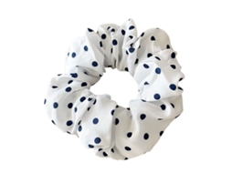 Coruja Clássica Para Cabelo De Algodão Doce Com Ervilha Retro Chic Azul Escuro
