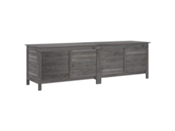 Maison Exclusive - Caixa Arrumação P/jardim 198,5x50x56,5cm Abeto Maciço Antracite
