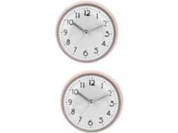 Relógio De Parede Com Ventosa Em Duas Peças, Relógio Com Temporizador Para Cozinha, Relógio Com Ventosa Para Banheiro, Gokoco