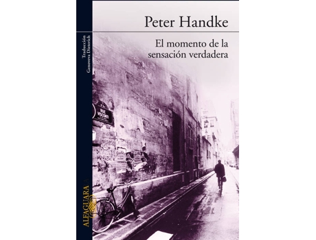 Livro El Momento De La Sensación Verdadera de Peter Handke