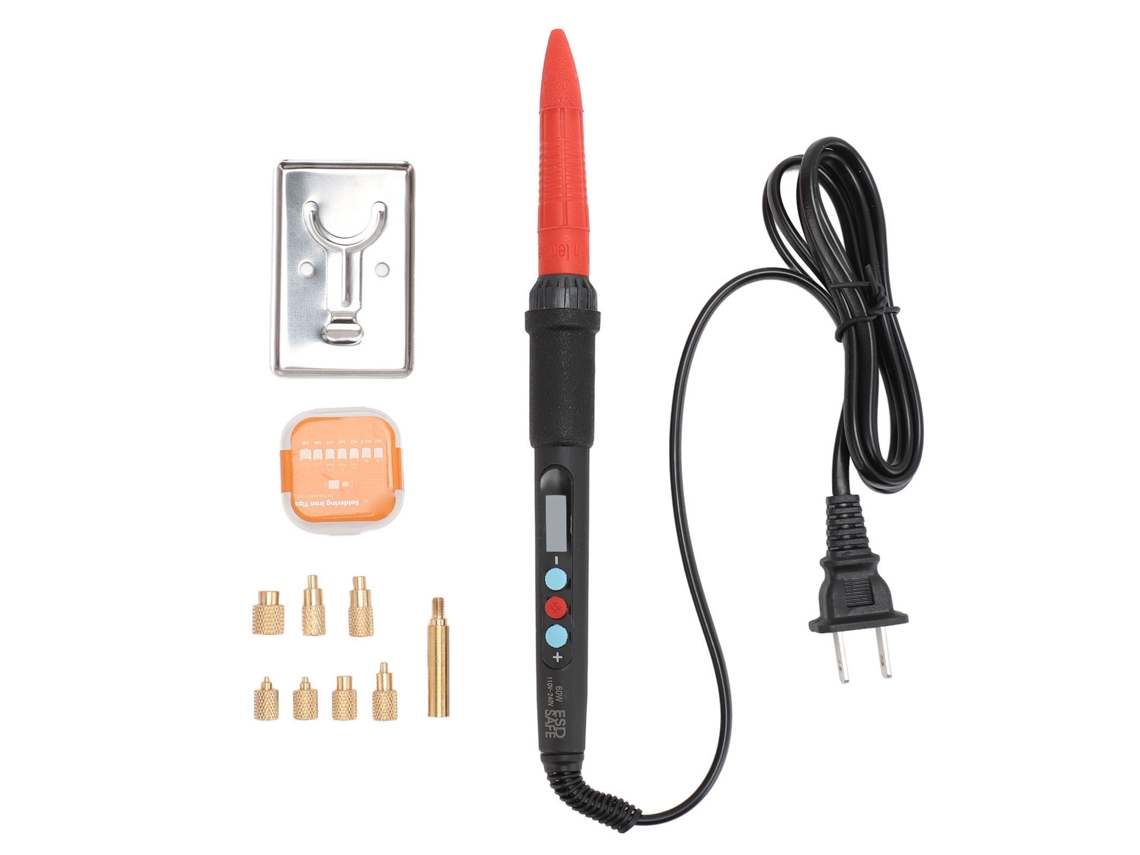 Soldadora Digital 60w Com Ponta Inserível M2-m8 Temperatura Constante Plug Us