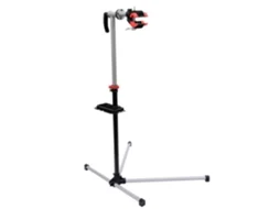 Suporte De Reparação De Bicicleta Portátil Com Altura Ajustável 109-180cm Giratório 360° 100x66x180cm Preto