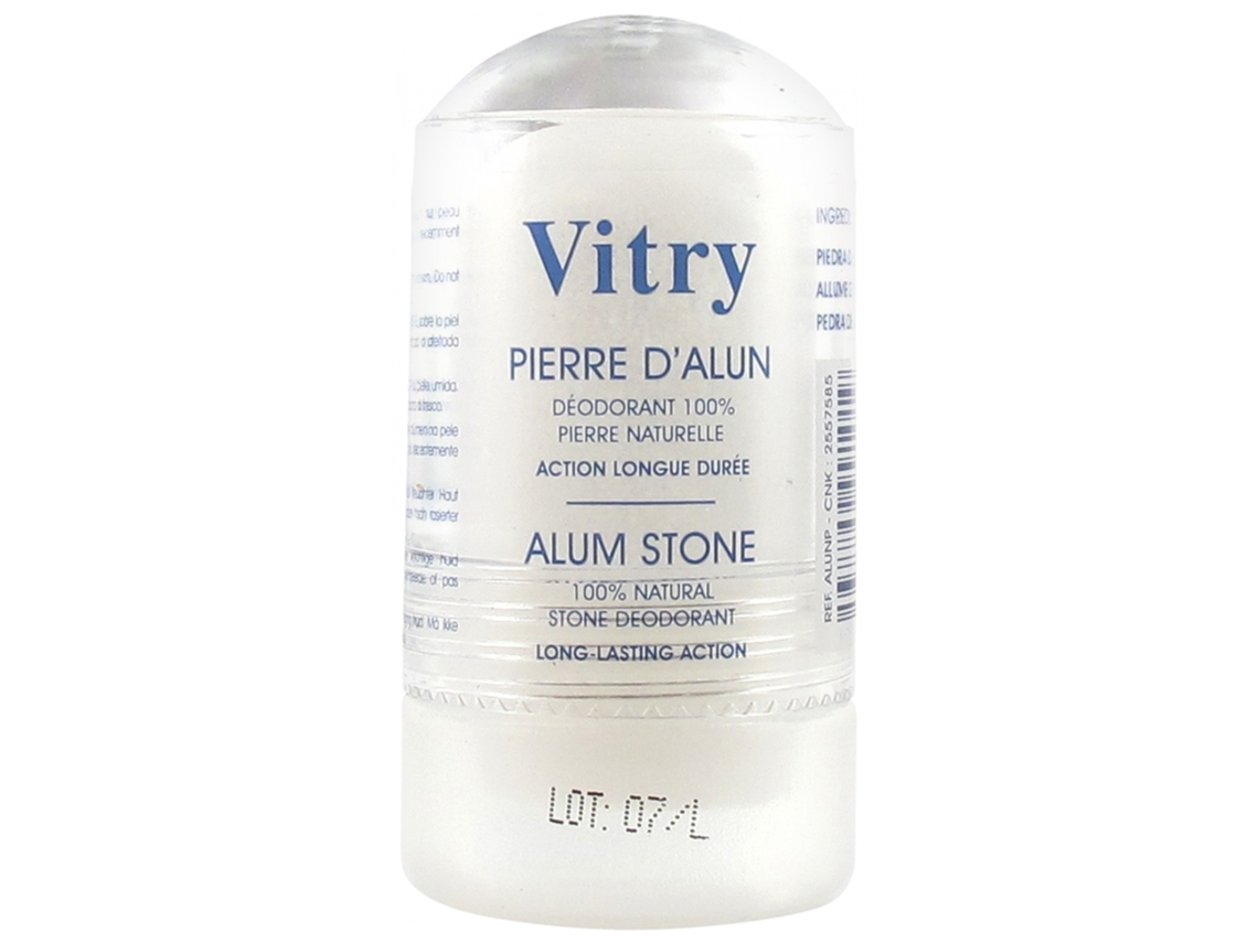 Desodorante Pedra de Alum 60 G VITRY