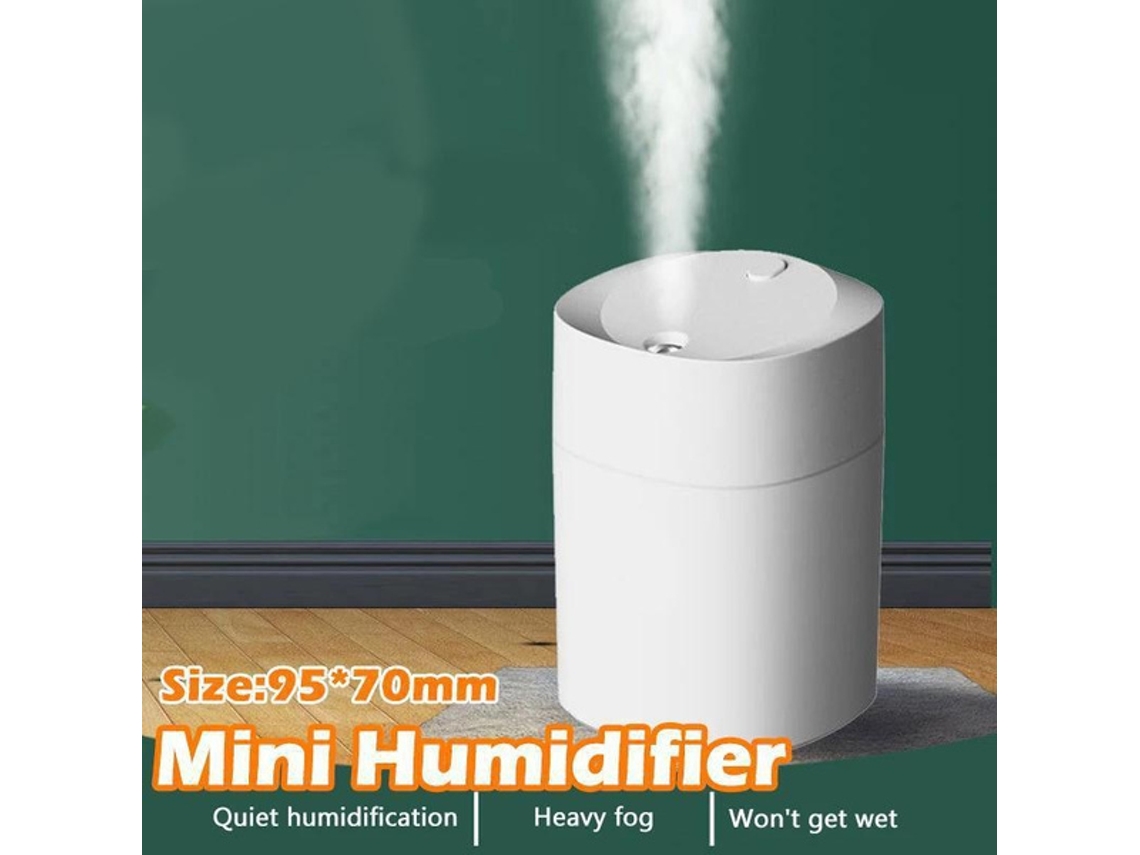 Umidificador Usb Mini Para Mesa, Carro, Aromaterapia Silenciosa Branco SUNNY SPACES