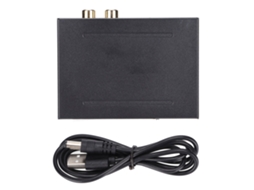 Extrator de Áudio, Interface Multimídia HD 4K 60Hz, Splitter para Xbox, Saída Spdif, Rca