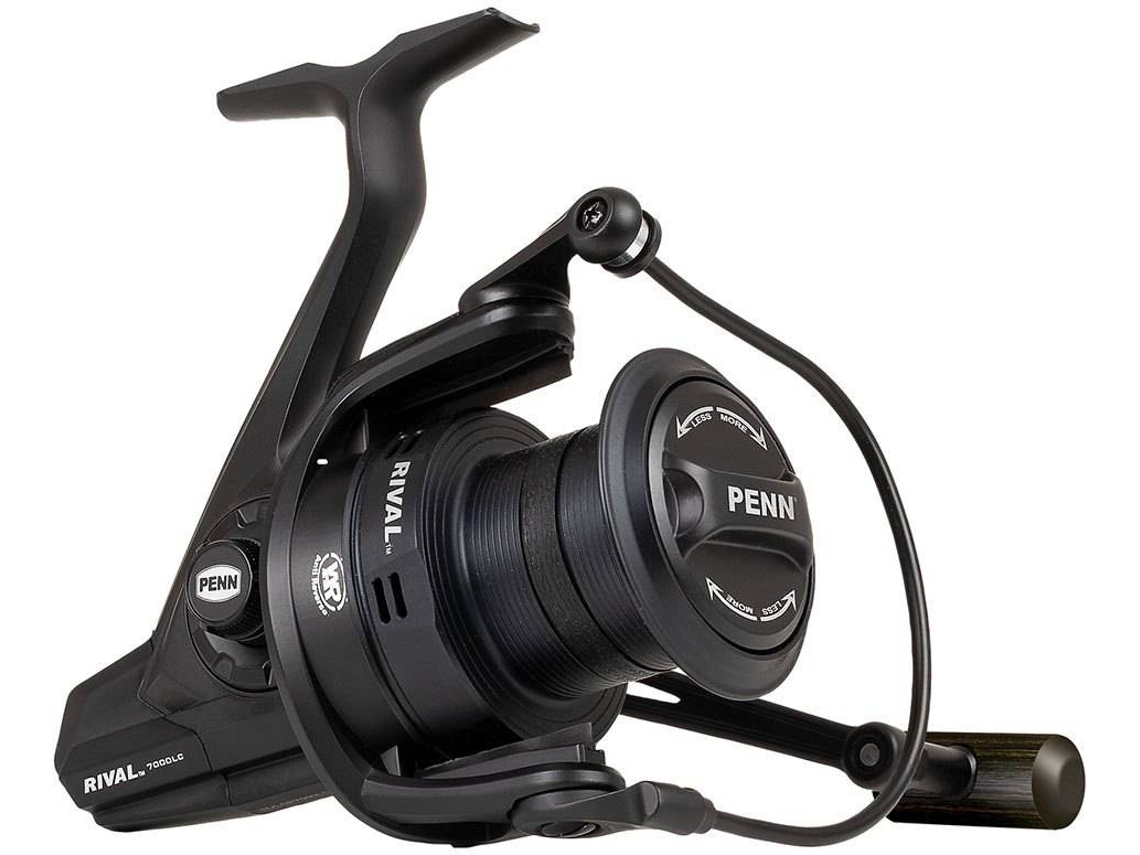 Carreto PENN Molinete Rival Longcast Preto (Spinning)