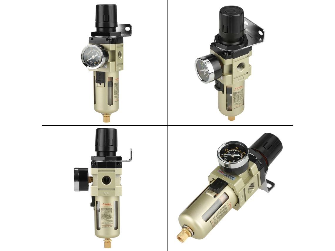 Laxiscreed Separador De Ar, Água E Óleo Para Aw3000-03 Com Ajuste Pneumático 3/8"