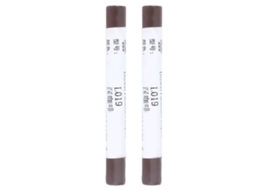 Conjunto de 2 Primerox Lápis de Cera Reparo Móveis Pisos Arranhões Cor Café Material Reparador