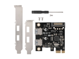 Placa Riser Usb3.0 Com Duas Interfaces Pa05-rtk Adaptador Usb Com Ferramenta De Parafuso