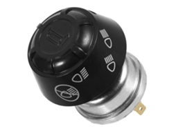 Luz de botão, em plástico e metal, para trator, fácil de usar.