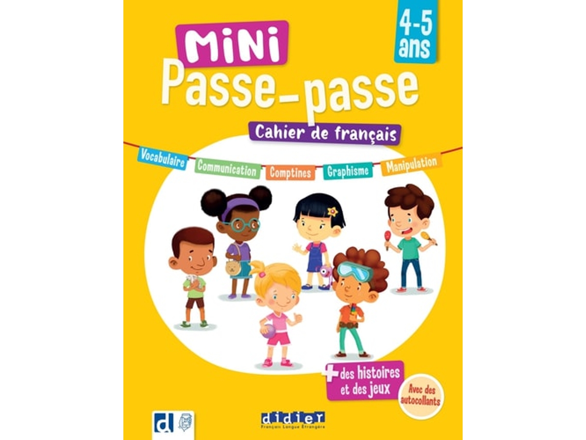Livro Mini Passe-passe 1 - 4/5 Ans De Florence Colin Afrani, Houda Anaye Et Al. (francês)