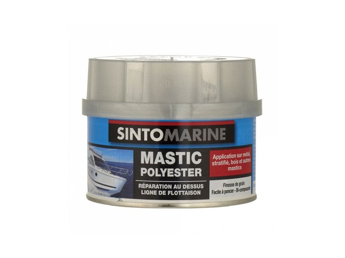 Mastique Sintomarine Padrão 170 Ml Poliéster Bi Componente Branco