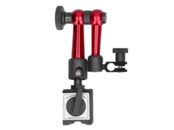 Base Magnética Mini Giratoria 360 Graus 3 Articulações Para Indicador Dial, Suporte Magnético Universal