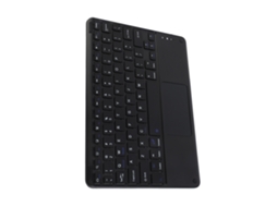 Teclado Inalámbrico Bluetooth com Painel Táctil, 78 Teclas, Ultra fino, Silencioso, para Android e Windows