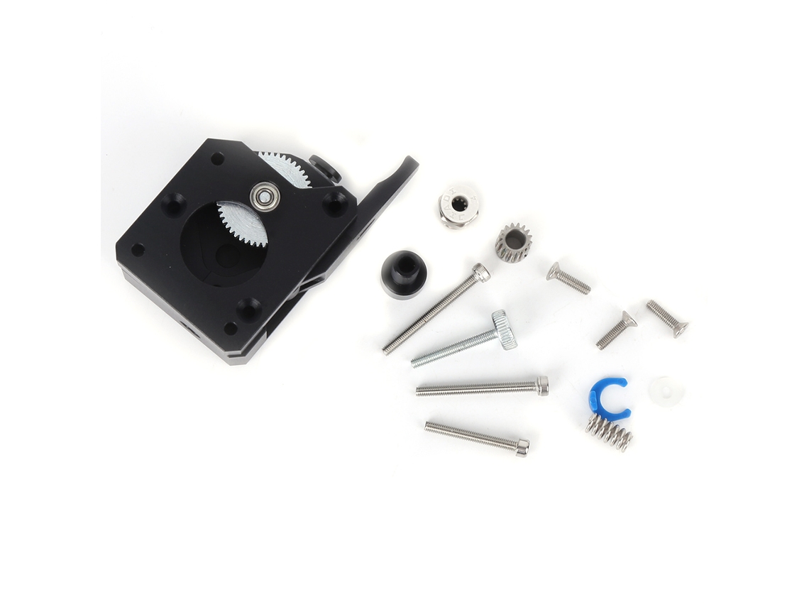 Extrusor de engrenagem dupla em liga para impressora 3D com kit de instalação acessório resistente