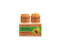 Creme Facial Iluminador De Mamão Que Melhora A Hidratação Facial, Hidratando E Iluminando Suavemente A Pele.