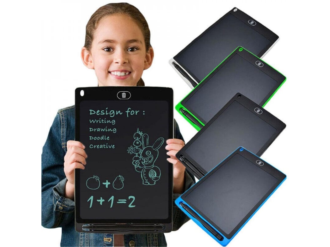 2026-tableta Lcd Electrónica Portátil Para Desenho E Escrita, Presente Para Crianças, 8.5 Polegadas Negro