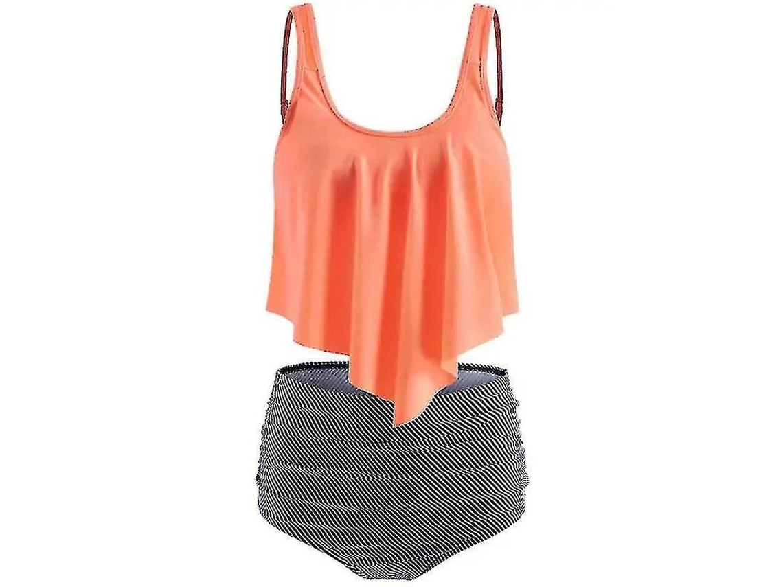 Conjunto Taniki Feminino Multicolorido De Poliéster Com Preenchimento - 1 Peça L