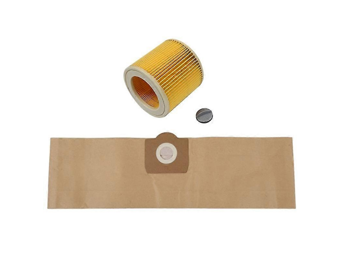 Sacos Para Aspirador De Pó, 1 Filtro Pó Wd3 Premium, Wd 3.300 M, 3.200, Wd3.500 P 6.959 130 Tuotuo