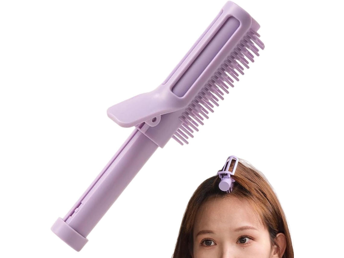 Pente Portátil Resistente Ao Calor Para Cabelos Cacheados.