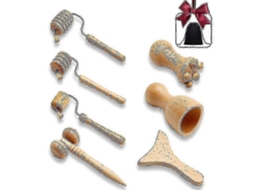 7 Pçs/set Masajeadores Faciais Gua Sha Ferramentas Kit de Massagem Meridiana Terapia Madeira Rodillo Lifting Fac Ial Masajeador Maderoterapia R GOKOCO