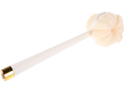 Escova De Banho Healeved Com Cabo, Escova Dupla Face Com Cerdas De Bucha Vegetal, Esfoliação Da Pele, Material Seguro