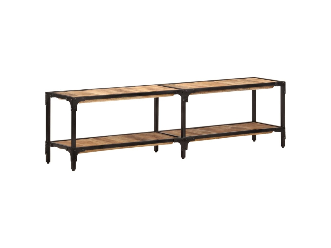 Vidaxl Móvel De Tv 150x30x41 Cm Madeira De Mangueira Maciça
