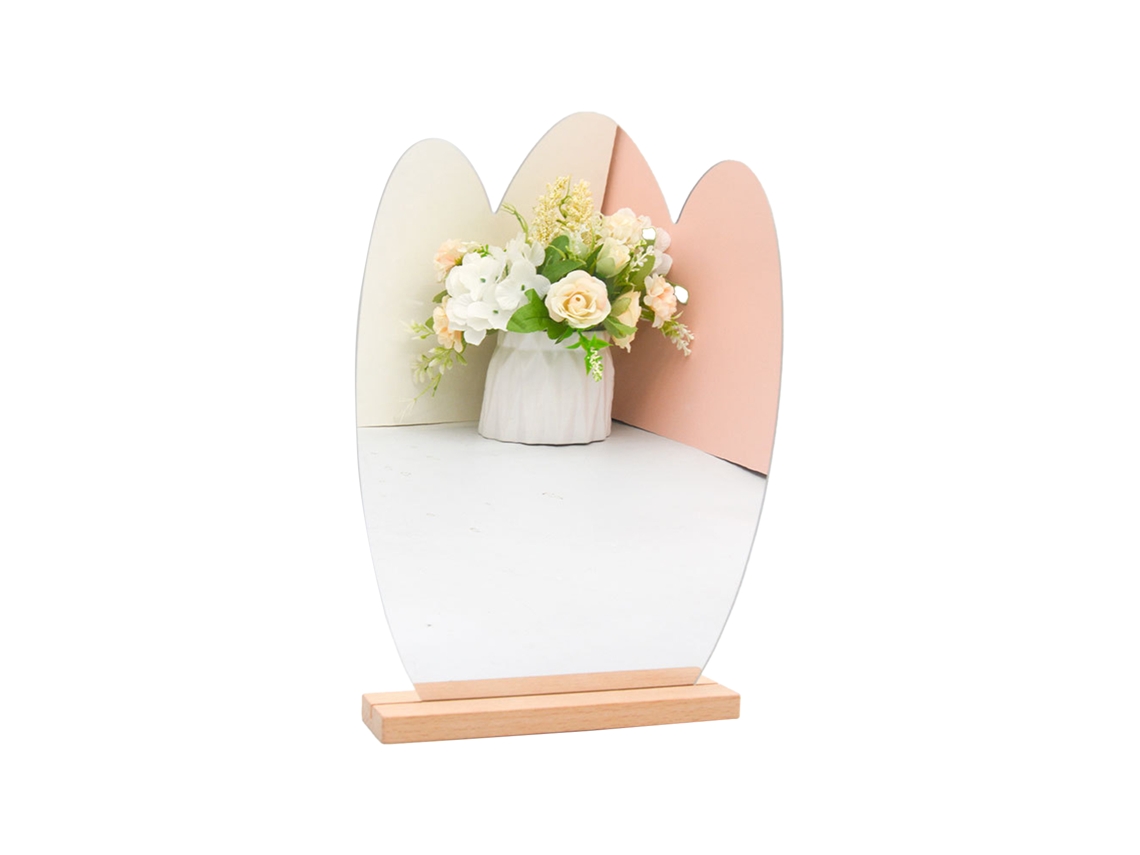 Espelho Decorativo Sem Moldura 24cm para Quarto