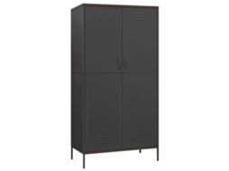 Conjunto 1 Wardrobe, Wardrobes Vidaxl Antracite Aço (n/a)