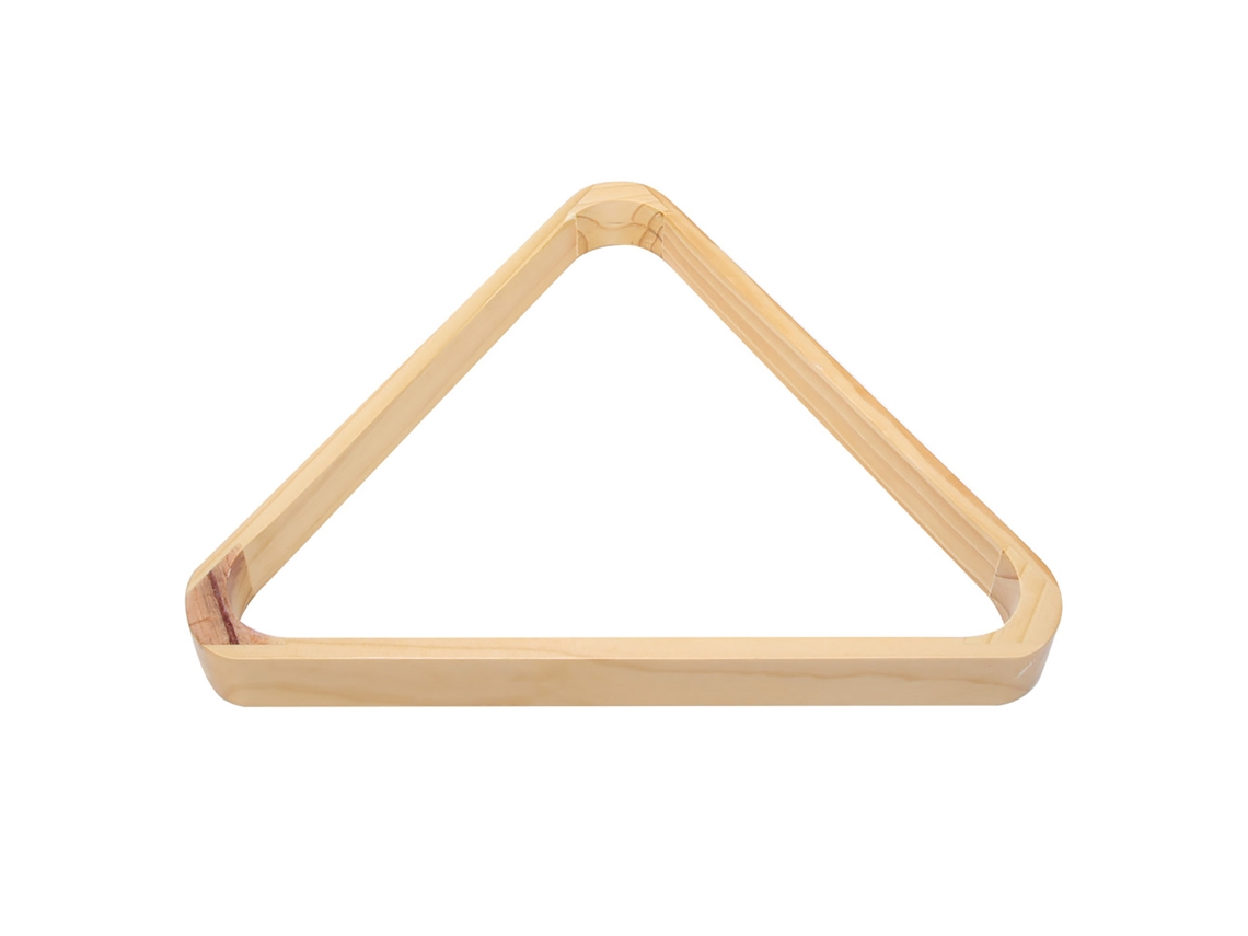 Rack Triangular para Bolas de Bilhar e Sinuca Madeira Acessório Esportivo MARCA