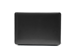 Lurelia Capa Protetora De Plástico Tipo Colmeia Para Macbook Air 13,3 Polegadas A1932/a2179/a2337 (preta)