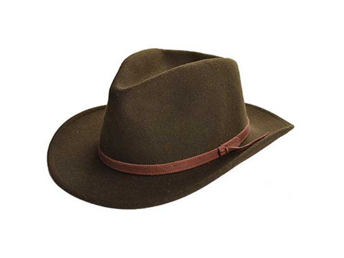 Chapéu Fieltro Dallas Verde 60 Cmhispano Hipica