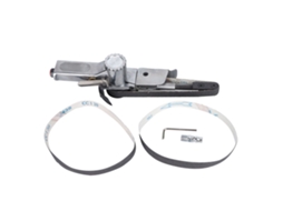 Lixador de Cinta Pneumática 20mm de Liga de Alumínio com Lixa 60 80 120 para Desbaste S/MARCA
