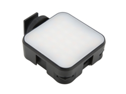 2026 luz de Vídeo Rgb com 3 Cold Shoe, Luz Led de Reposição para Câmera, 2500‑9000k, Luzes de Fotografia Rgb