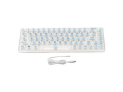 Teclado Mecânico com 68 Teclas e Interruptores Azuis LAXISCREED