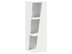 Prateleira lateral branco 33x32x100,5 cm madeira processada MAISON EXCLUSIVE