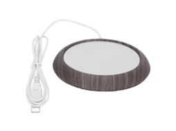 Laxiscreed Tapete De Copo Usb Isolante Térmico Para Café Com Design De Madeira