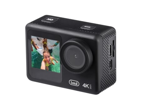 Câmera de Ação Esportiva 4K Wi-Fi com Casa Subaquática de 30M TREVI Go 2550 4K