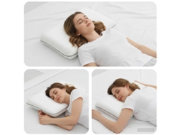 Vidaxl Travesseiro Para Dormir 60 X 40 X 10 Cm Médio Espuma De Gel