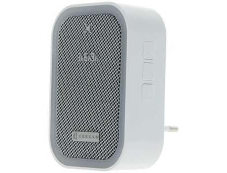 Perfil Ceezam Plugue Carrilhão Sem Fio Flash 18 Melodias 90db 200 M Branco Profile