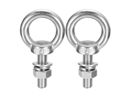 Parafuso Olhal de Elevação, 2 Conjuntos de M8 x 30mm com Porca e Arruela CHABERLU
