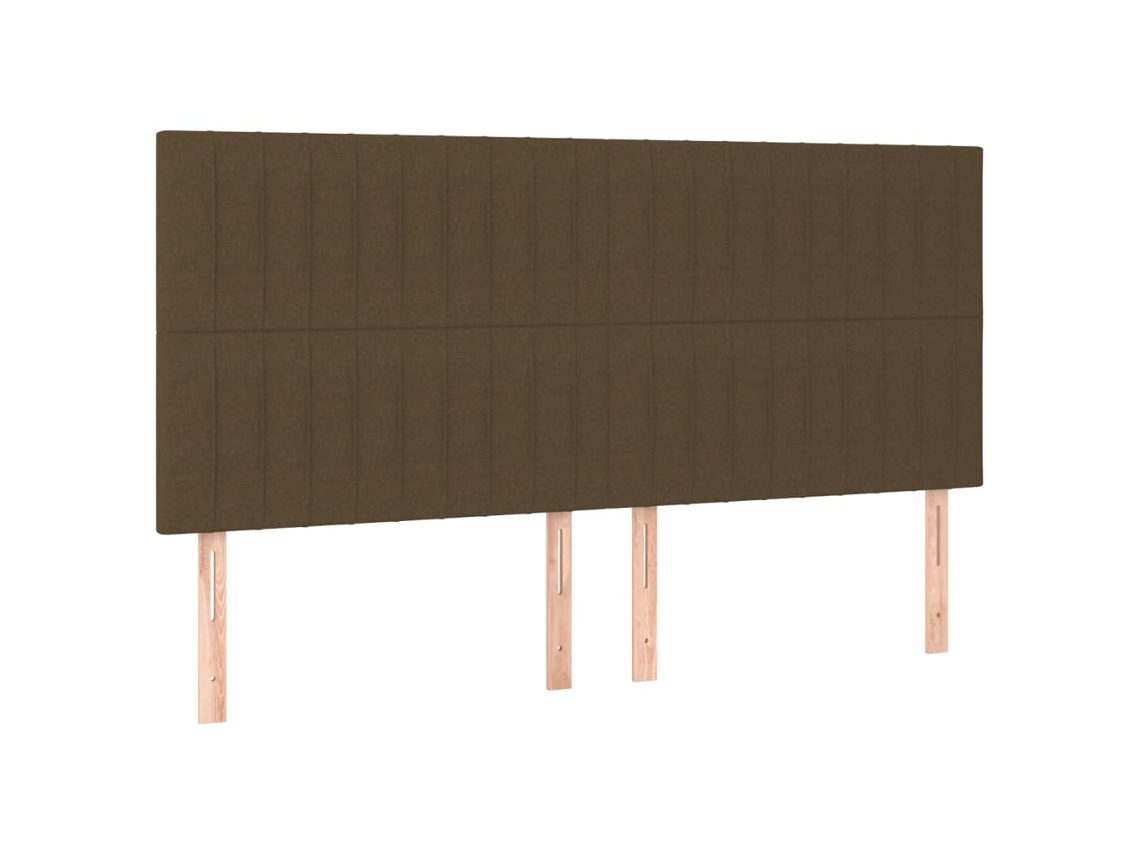 Headboard, Headboards Vidaxl Marrom Tecido (200 Cm)