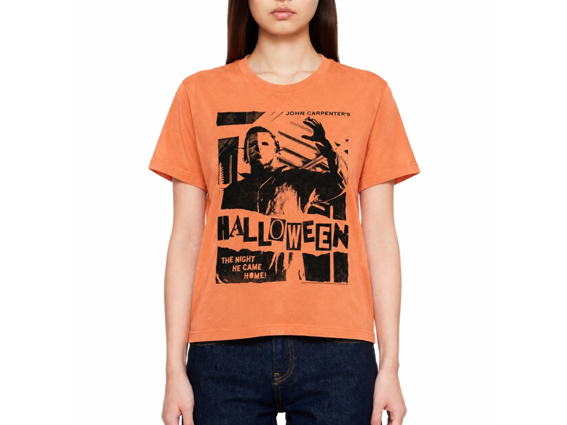 Rockinstone Halloween Punk Flyer T-shirt Size:xl