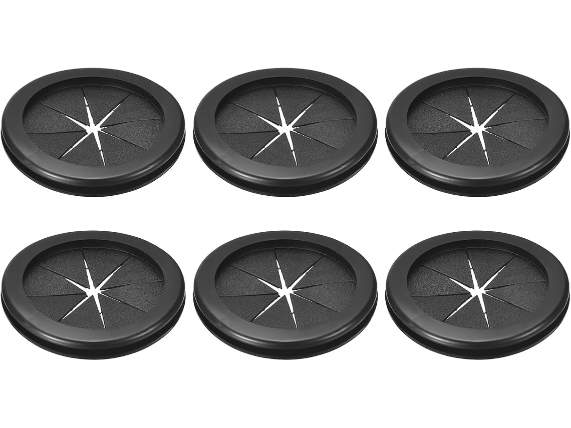 Conjunto De 6 Arruelas Borracha Para Cabos Com Diâmetro Interno 62 Mm