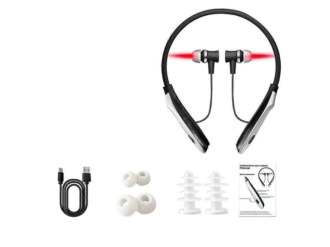 Dispositivo De Terapia Com Luz Vermelha Para Ouvidos E Nariz, 650 Nm, Terapia Com Luz Vermelha Para Zumbido Nos Ouvidos, Interrupção De Zumbido 2