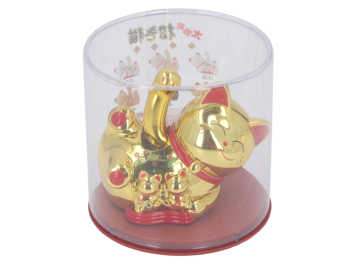 Gato Balançador Solar com Energia para Carro e Balcão | S/MARCA