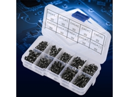 Laxiscreed Conjunto De Botões Táteis Micro-touch 6x6mm, 200 Peças Para Projetos Eletrônicos