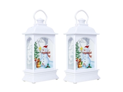 2Pcs Lanterna de Tempestade ALLINLESS